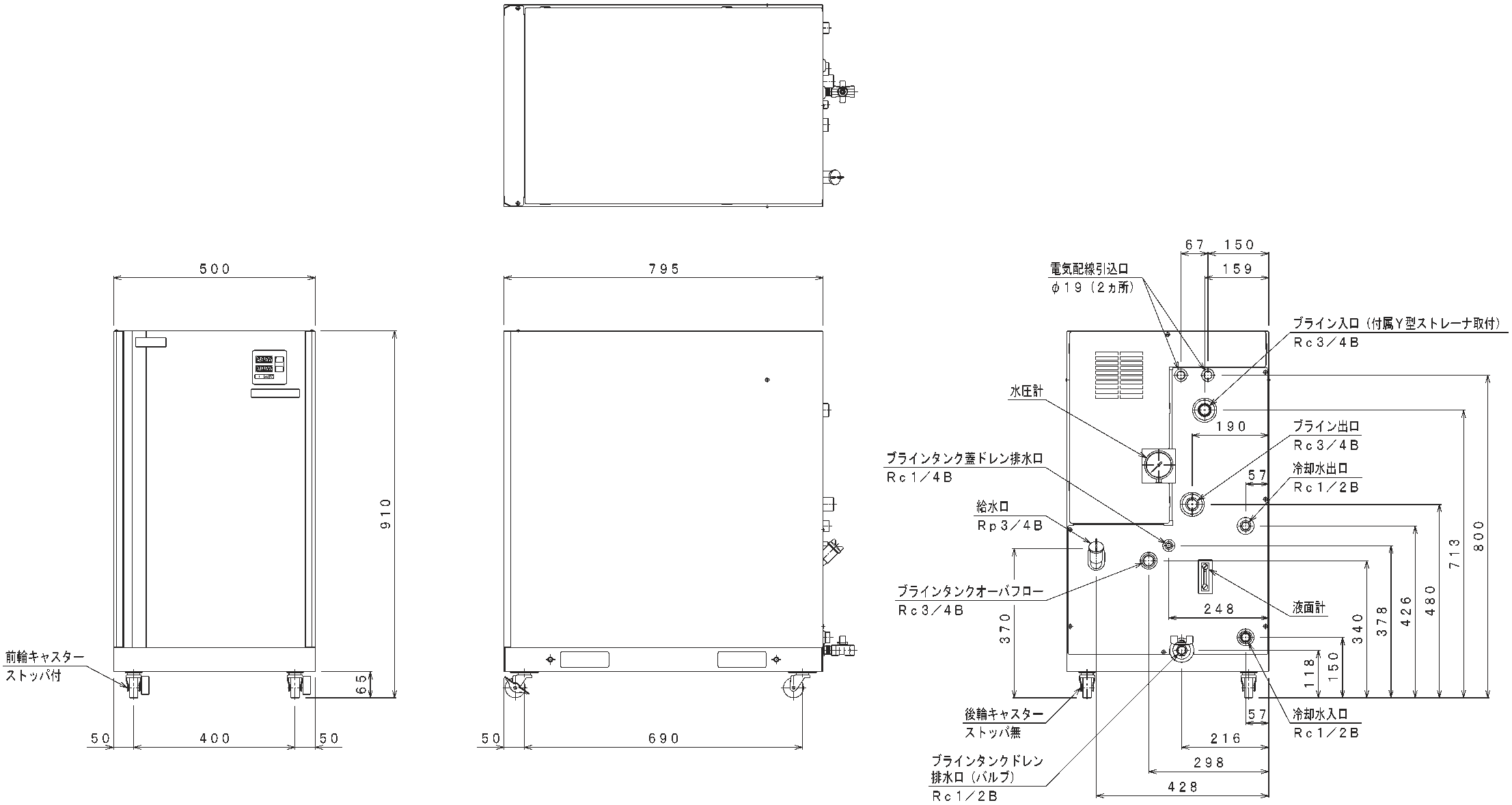MC 4830VBW-PT 外形図