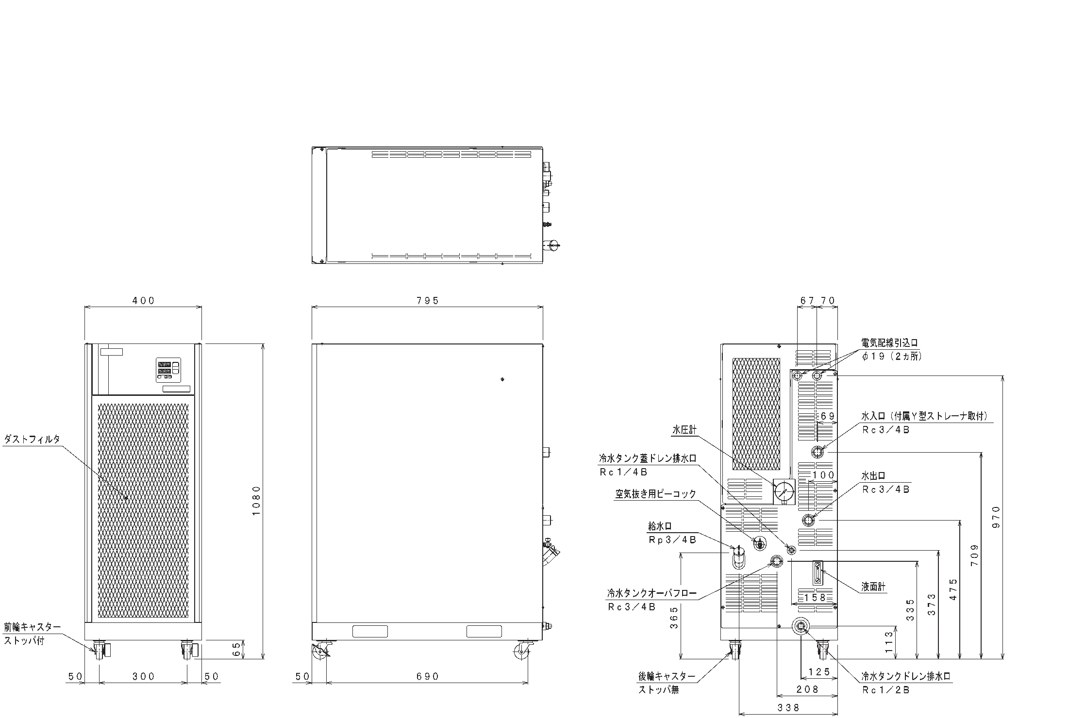 MC 5320V-PT 外形図